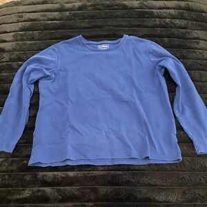 L.L. Bean Navy Long Sleeve Tee